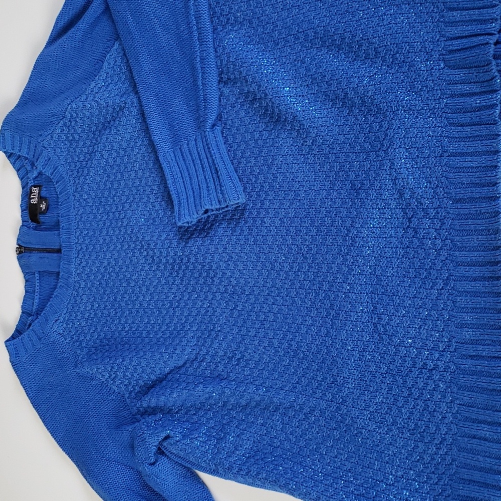 a.n.a. Royal Blue Pullover Sweater